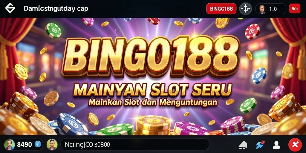 Screenshot BINGO188 menampilkan gameplay seru dan penuh warna dari permainan Slot.