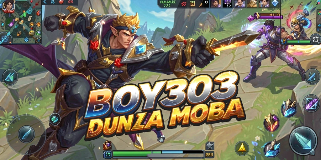 Gameplay seru BOY303 saat pertarungan intens berlangsung.