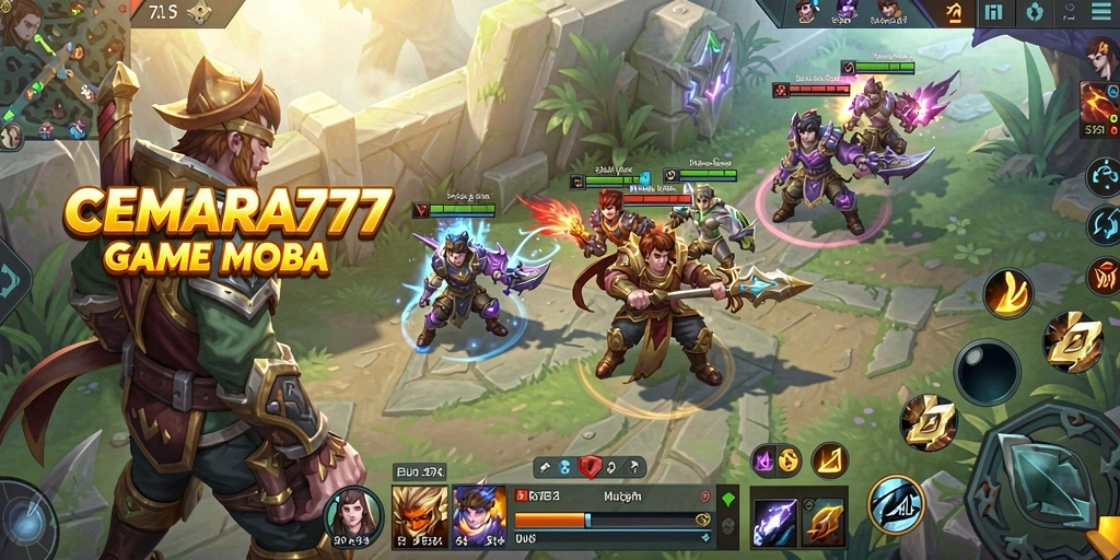 Gameplay seru CEMARA777 dengan strategi tim yang menarik.