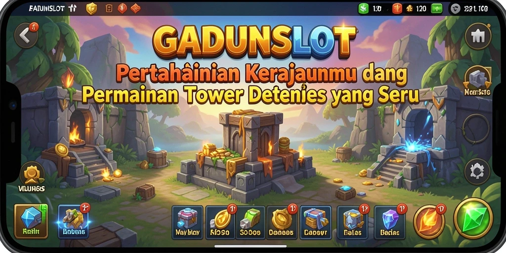 Tampilan gameplay seru dalam GADUNSLOT yang menantang.