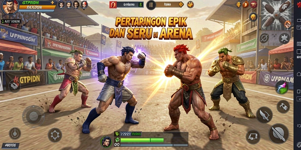 Gambaran menarik dari pertarungan seru di GTPIDN.