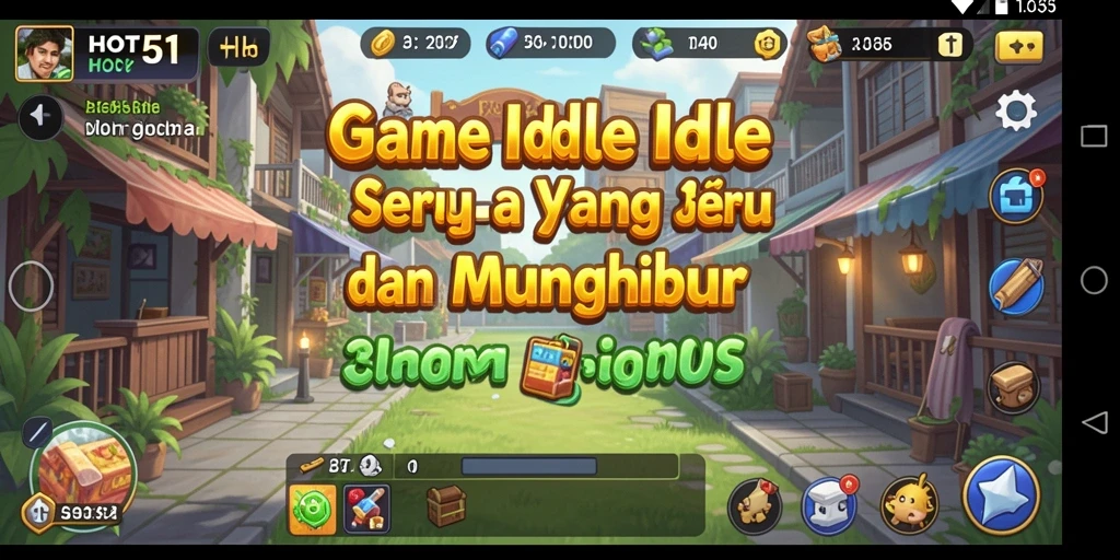 Tampilan gameplay HOT51 yang menarik dan adiktif.