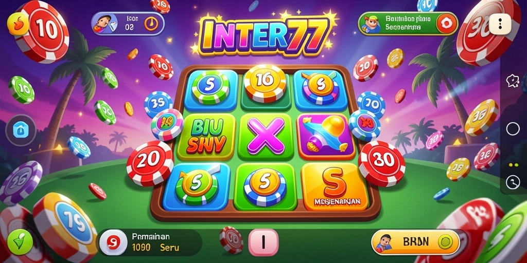 Tampilan gameplay INTER77 yang seru dan menarik.