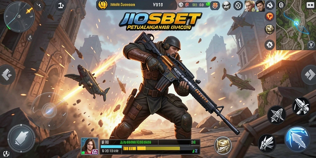 Tampilan gameplay aksi seru dan mendebarkan di IOSBET.