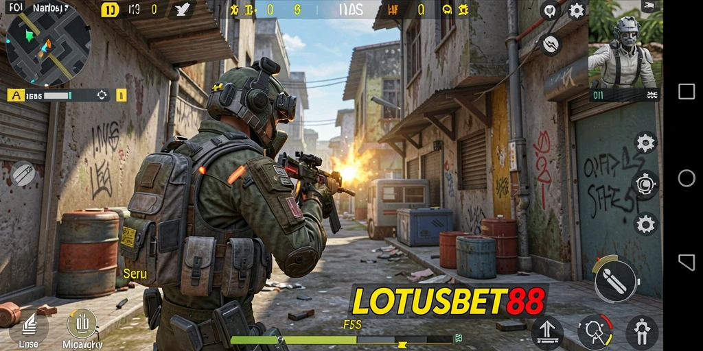 Tampilan gameplay menarik dari LOTUSBET88.