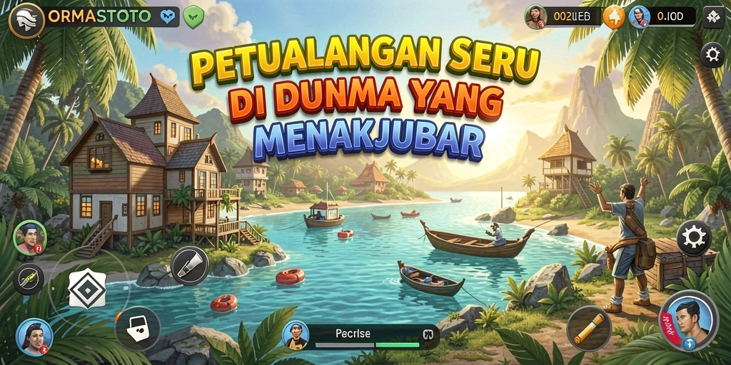 Screenshot petualangan menegangkan dalam ORMASTOTO dengan gameplay yang imersif.