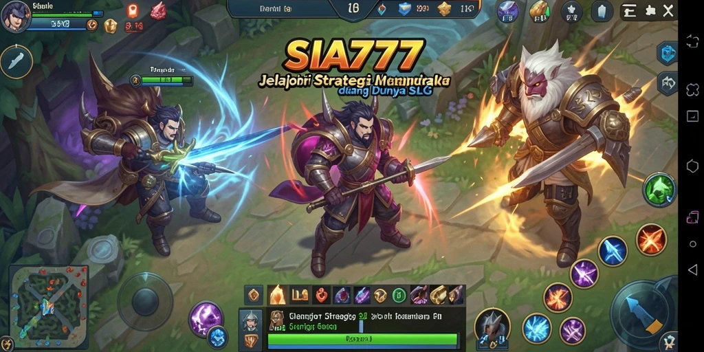 Tampilan gameplay SIA777 yang mengasyikkan dan strategis.