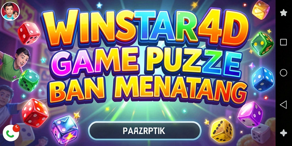 Tampilan gameplay WINSTAR4D yang penuh warna dan menantang.