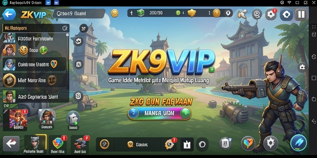 Tampilan gameplay ZK9VIP yang menarik dan memikat.